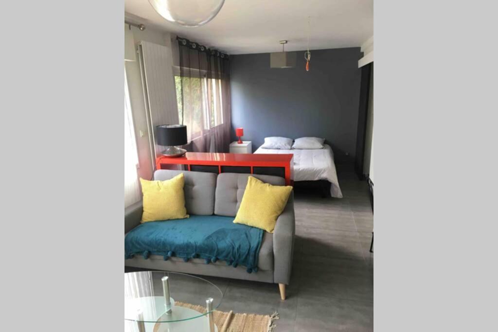 روان Bel Appartement En Rez De Jardin, 10Min Centre Et 300M Quais De Seine Wifi المظهر الخارجي الصورة